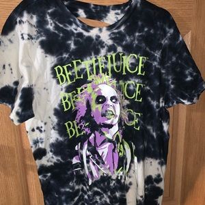 BeetleJuice Halloween Open Back T-shirt